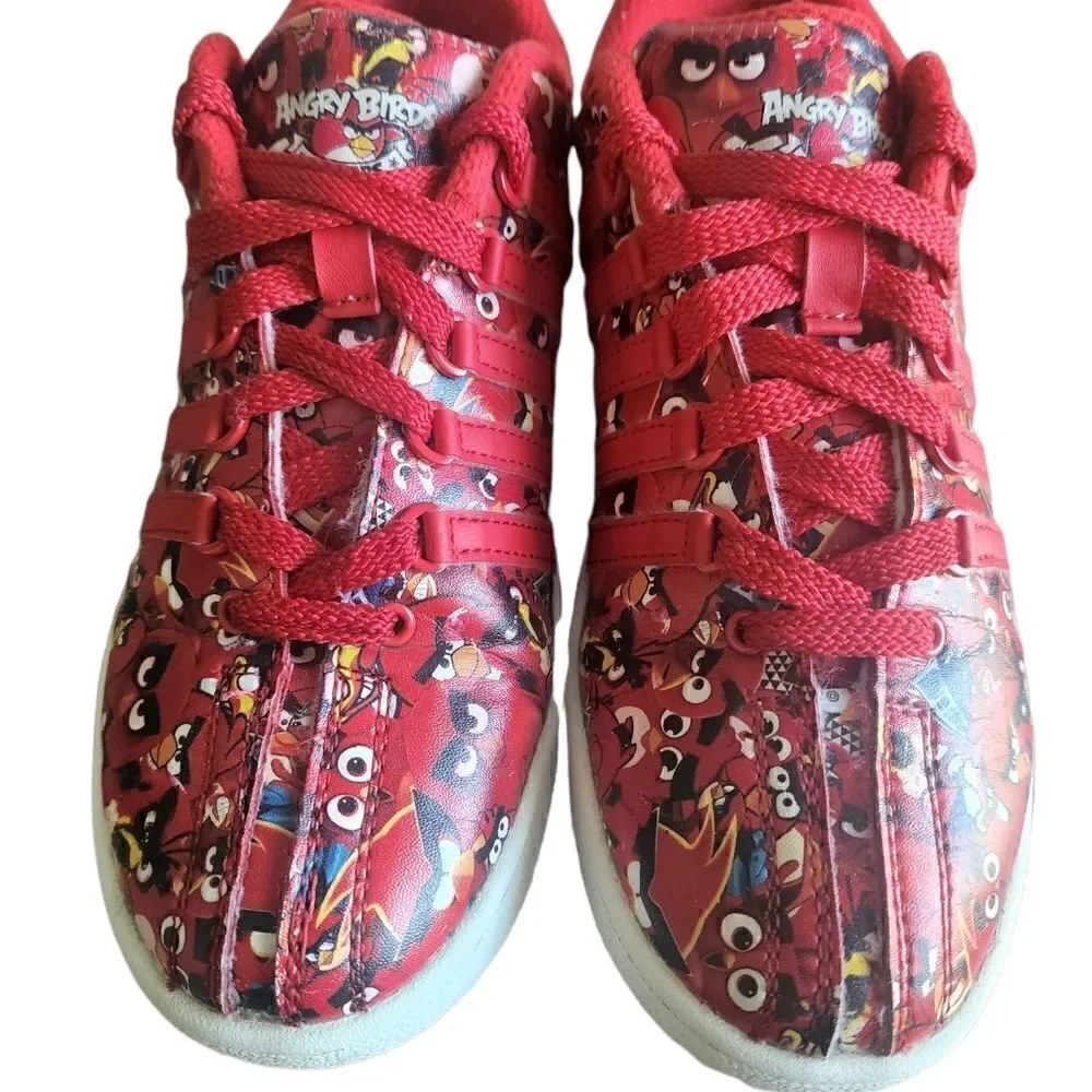 ‎K- Swiss Angry Birds Red 10 Years Collector's Kids Boys Girls Sneakers